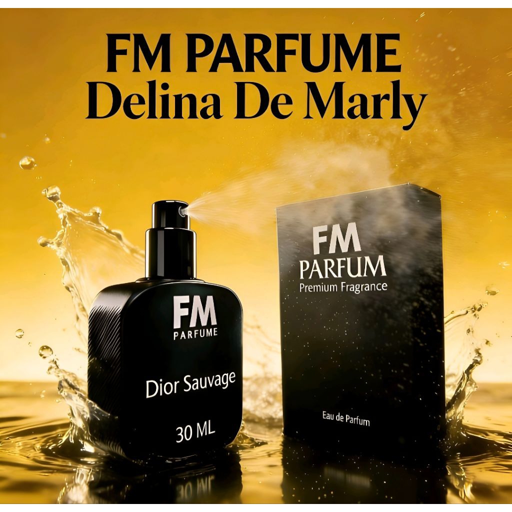 New FM Parfum Delina De Marly Unisex Premium/FM Parfume DeLina De Marly  Premium/Minyak Wangi Delina