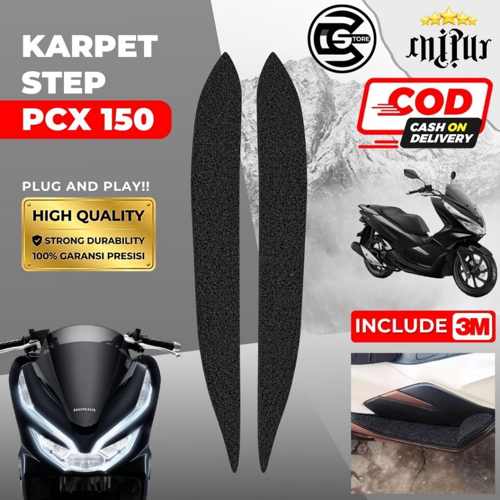 Karpet Step Floor PCX 150 Lokal / Karpet Mie PCX 150 Lokal / Bordes PCX 150 / Karpet PCX 150 / Carpe