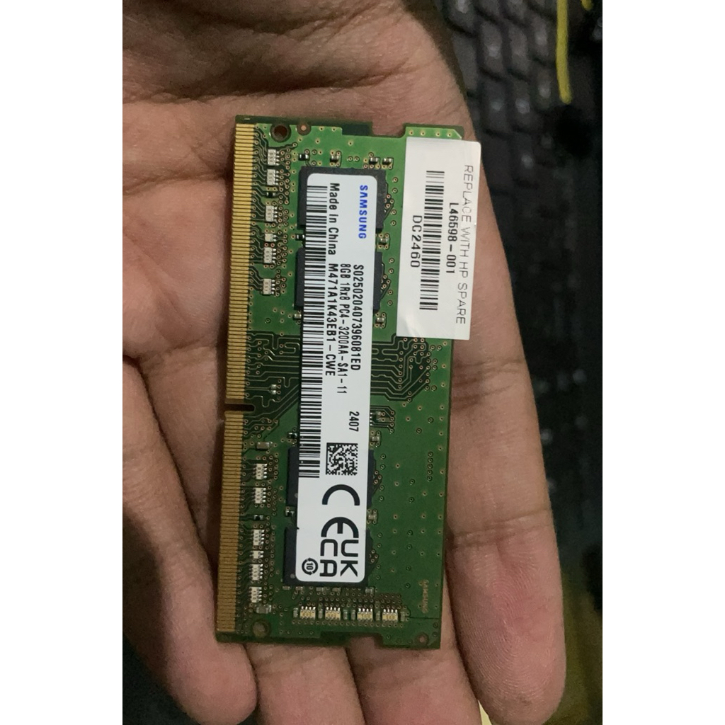 Ram 8Gb DDR4 SAMSUNG