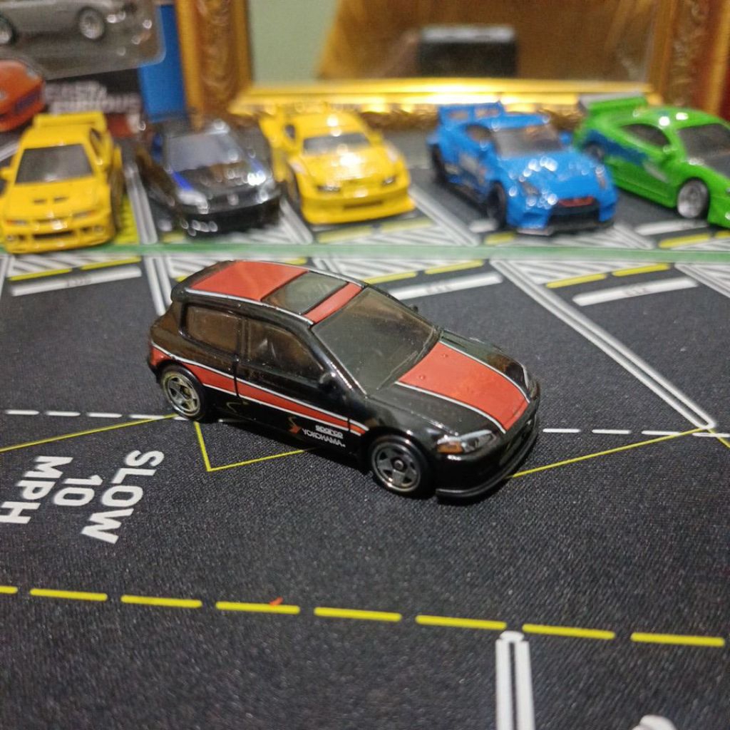 Hotwheels 92 honda civic Eg
