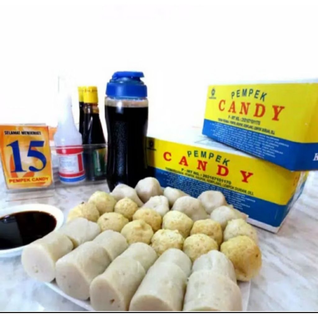 PEMPEK CANDY PAKET A isi 20 pempek kecil / Pempek ASLI PALEMBANG Mpek Mpek CANDY ASLI