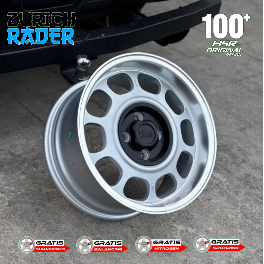 Velg Mobil Celong Hsr Model Kaleng Ring 15 Lebar 65/75 Untuk Mobil Brio Agya Avanza Yaris Kijang dll