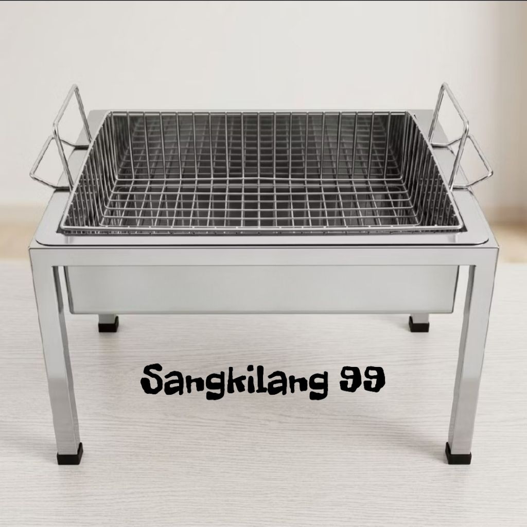 Wajan Penggorengan Donat Kotak Deep Fryer Bahan Stainless Steel Wajan Chicken Wajan Kentang