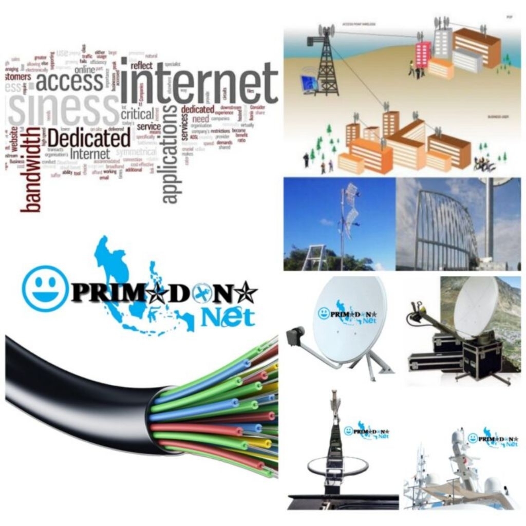 Internet Dedicated untuk RT RW Net dari PRIMADONA Net