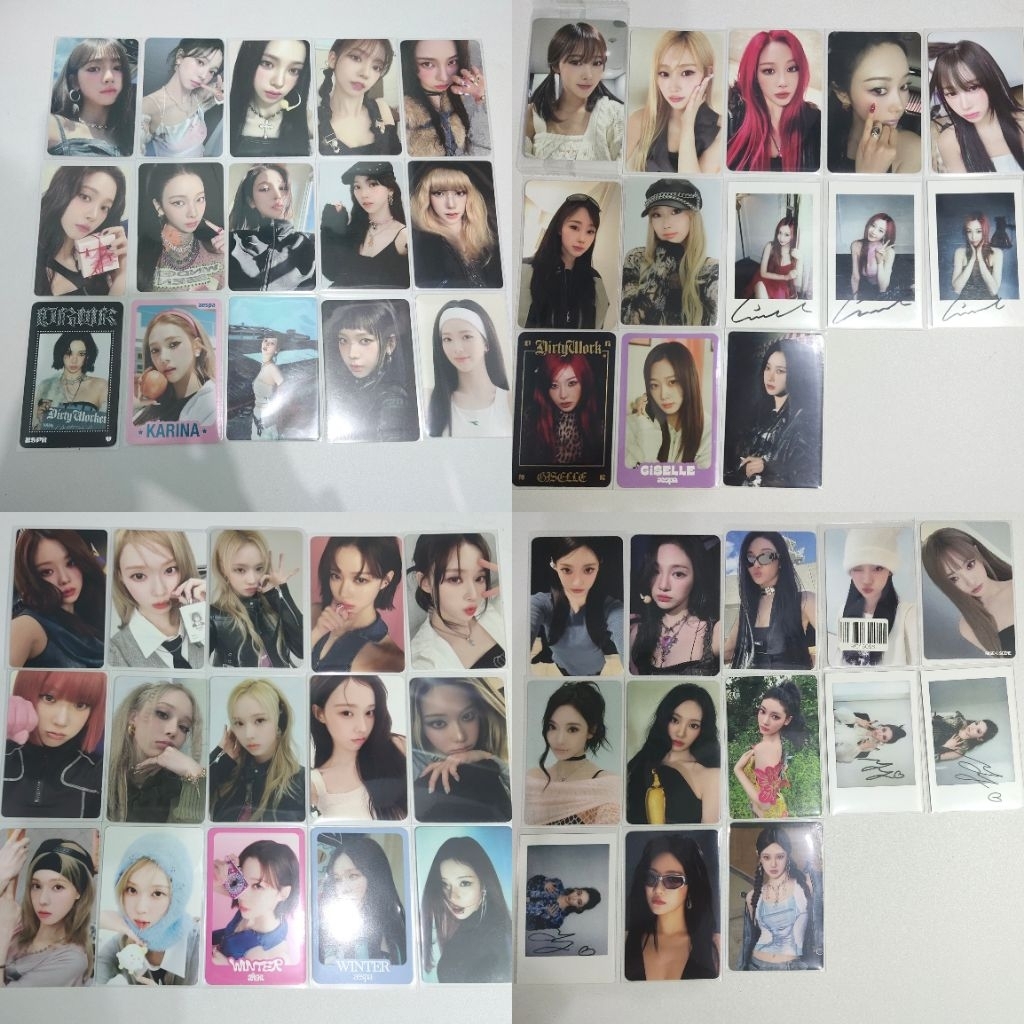PC Aespa official / photocard aespa official