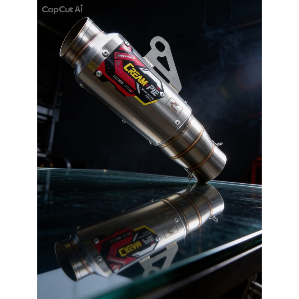Silincer knalpot Racing creampie cp3 inlet 50mm