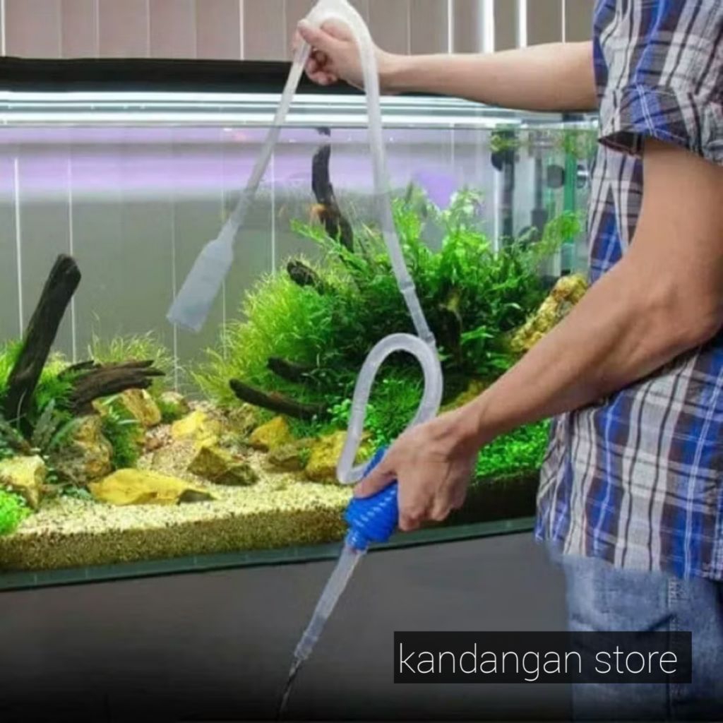 Alat Penguras Air Aquarium Alat Penyedot Air Manual