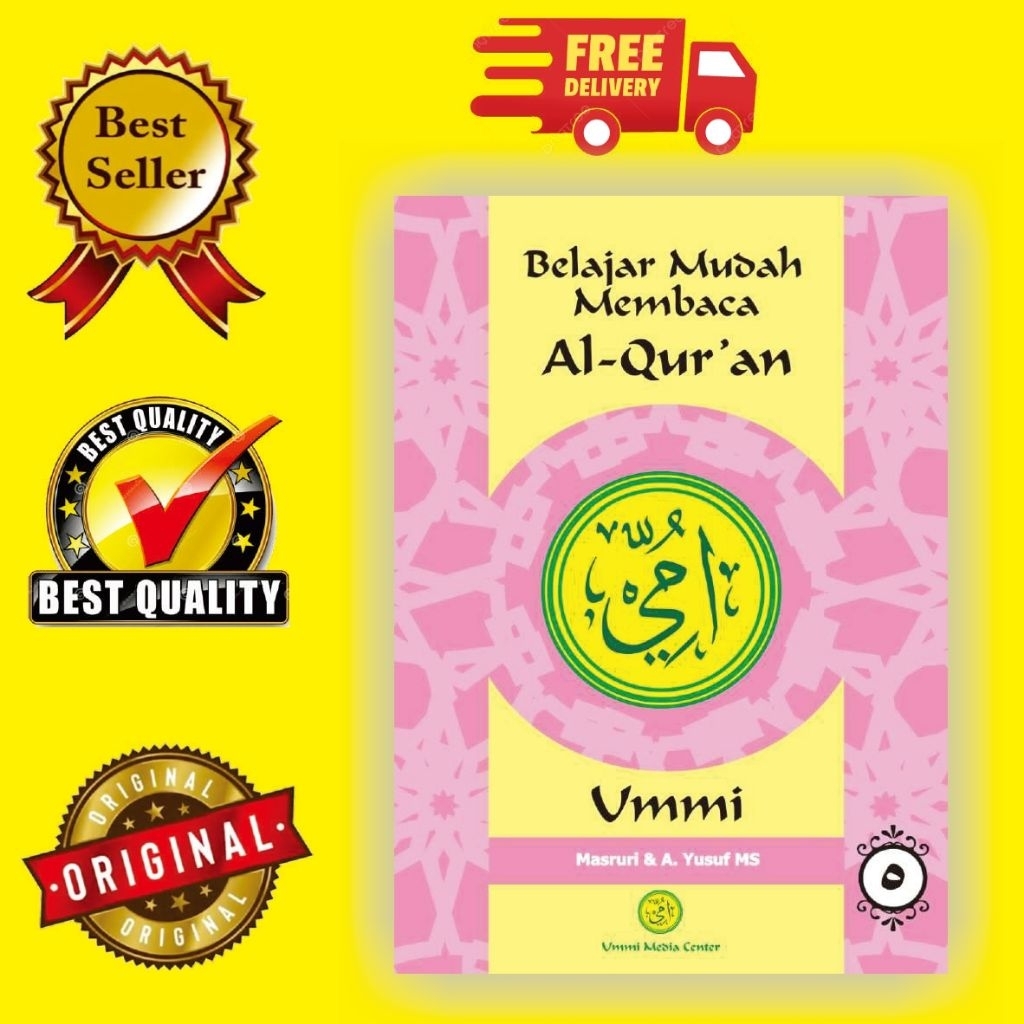 Buku Belajar Mudah Membaca Al-Qur'an Metode Ummi jilid 5