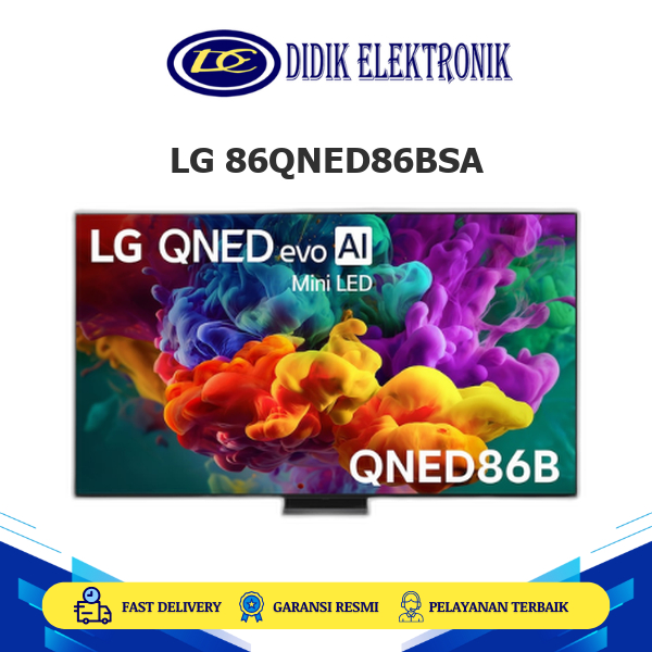 LG 86QNED86BSA SMART TV 86 INCH evo AI Mini LED 4K QNED 86QNED86BSA