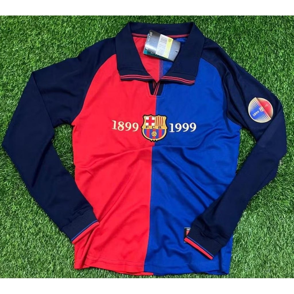 (RETRO) JERSEY RETRO VINTAGE LONG SLEEVE BARCA CENTENARY 1999