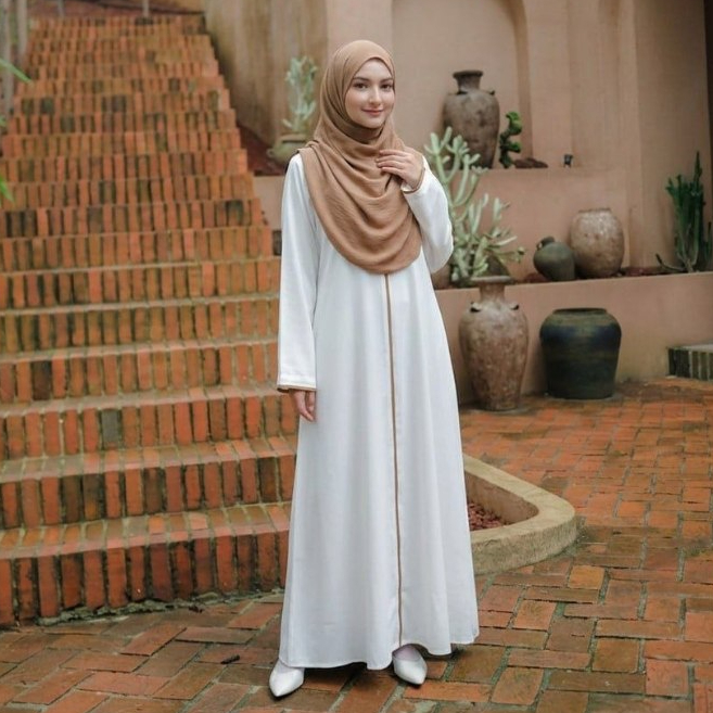 Bilqis Abaya / Abaya Umroh / Abaya Jumbo Kekinian / Abaya syar'i / Abaya Haji / Abaya Cantik Nyaman 