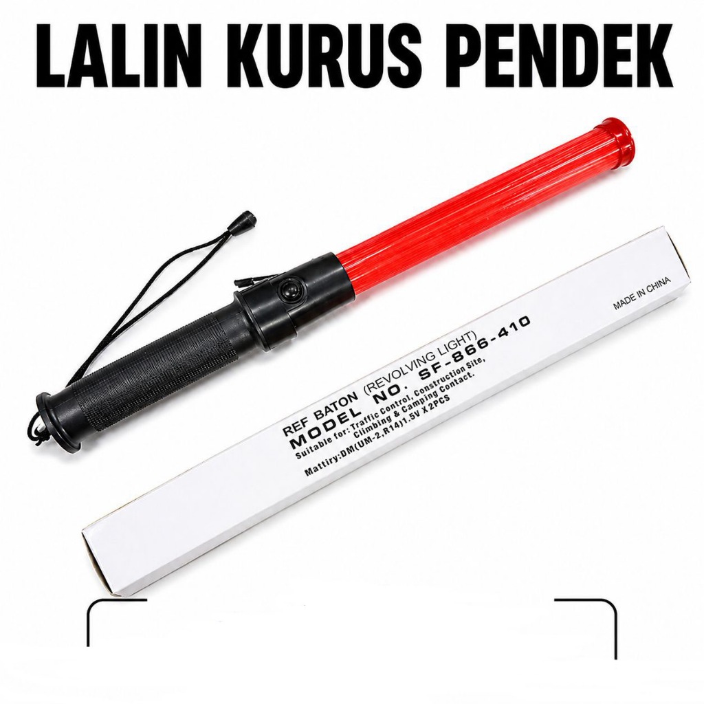 Lampu Lalu Lintas Polisi - Stik Parkir, Senter Lalu Lintas, Lampu Polisi Lampu Lalin