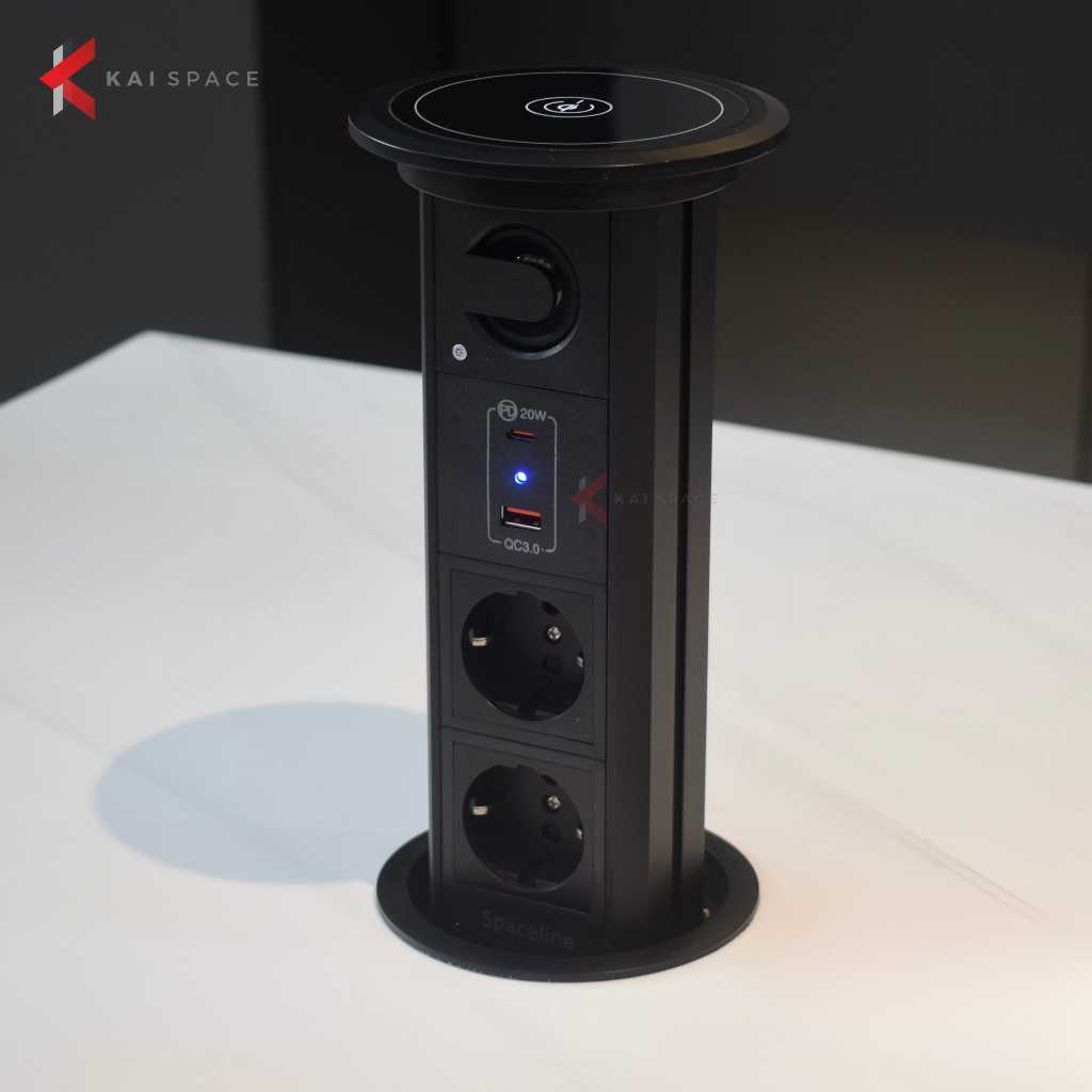STOP KONTAK PULL POP UP SOCKET SPACELINE KITCHEN POP UP