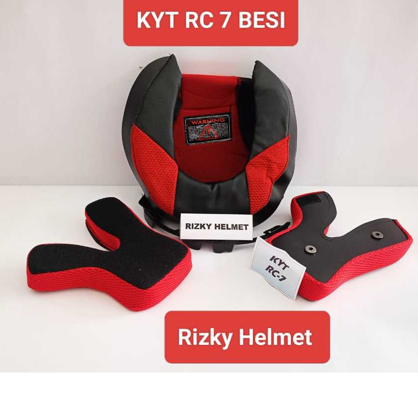 Busa helm KYT RC7 BESI, Busa Helm KYT RC 7 Kancing Besi