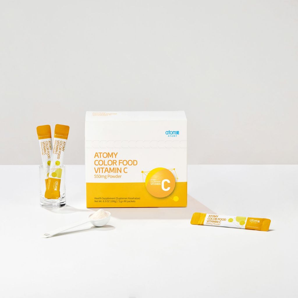 Atomy Colorfood Vitamin C 550 Mg Box 90 Sachet Original