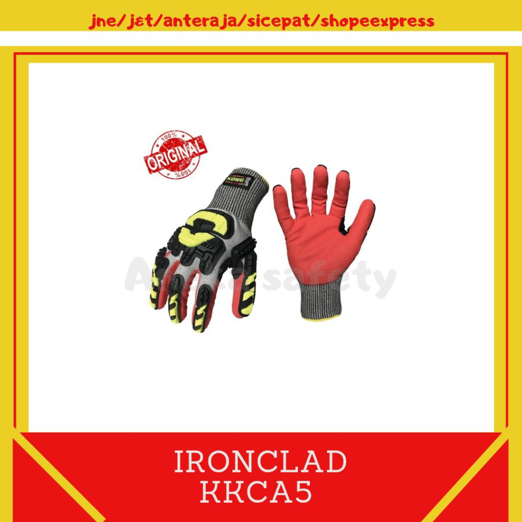 IRONCLAD Gloves kong KKCA5 Knit Cut A5 / sarung tangan safety