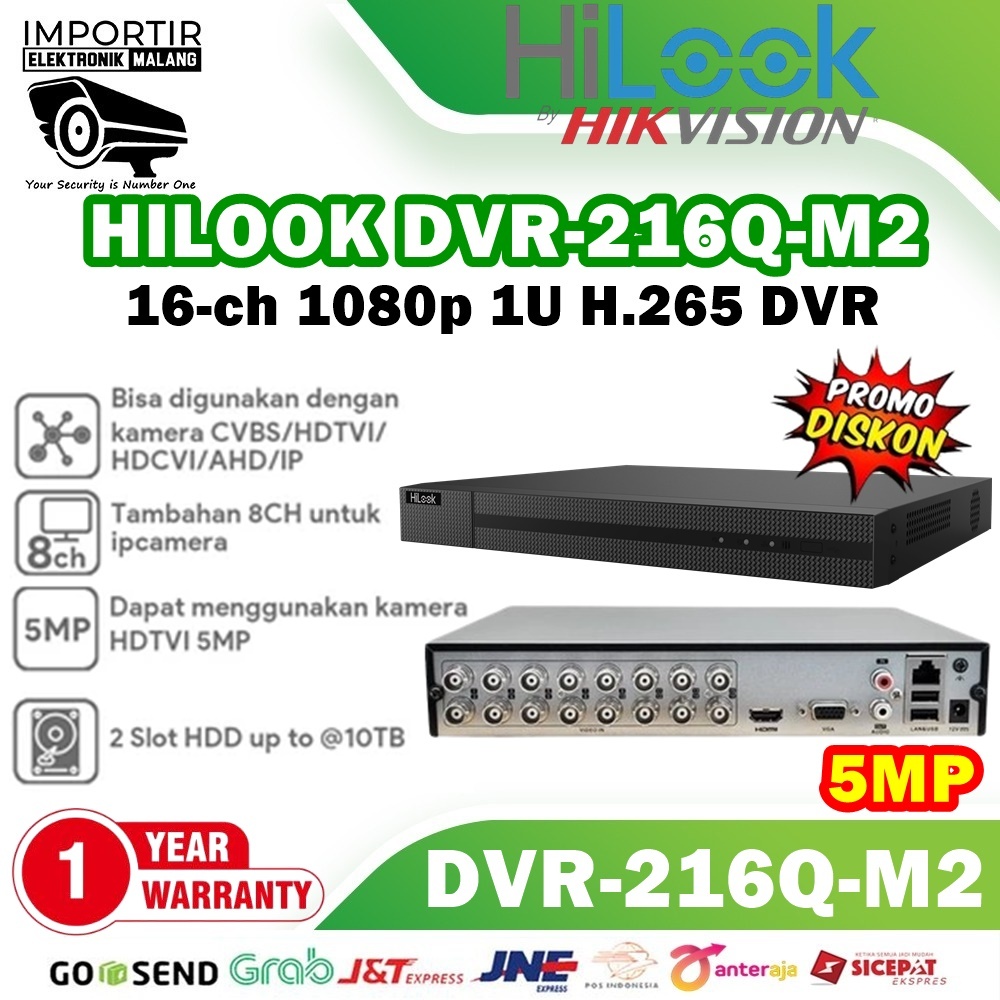 DVR 16ch HILOOK By Hikvision ( DVR HILOOK 16CH )