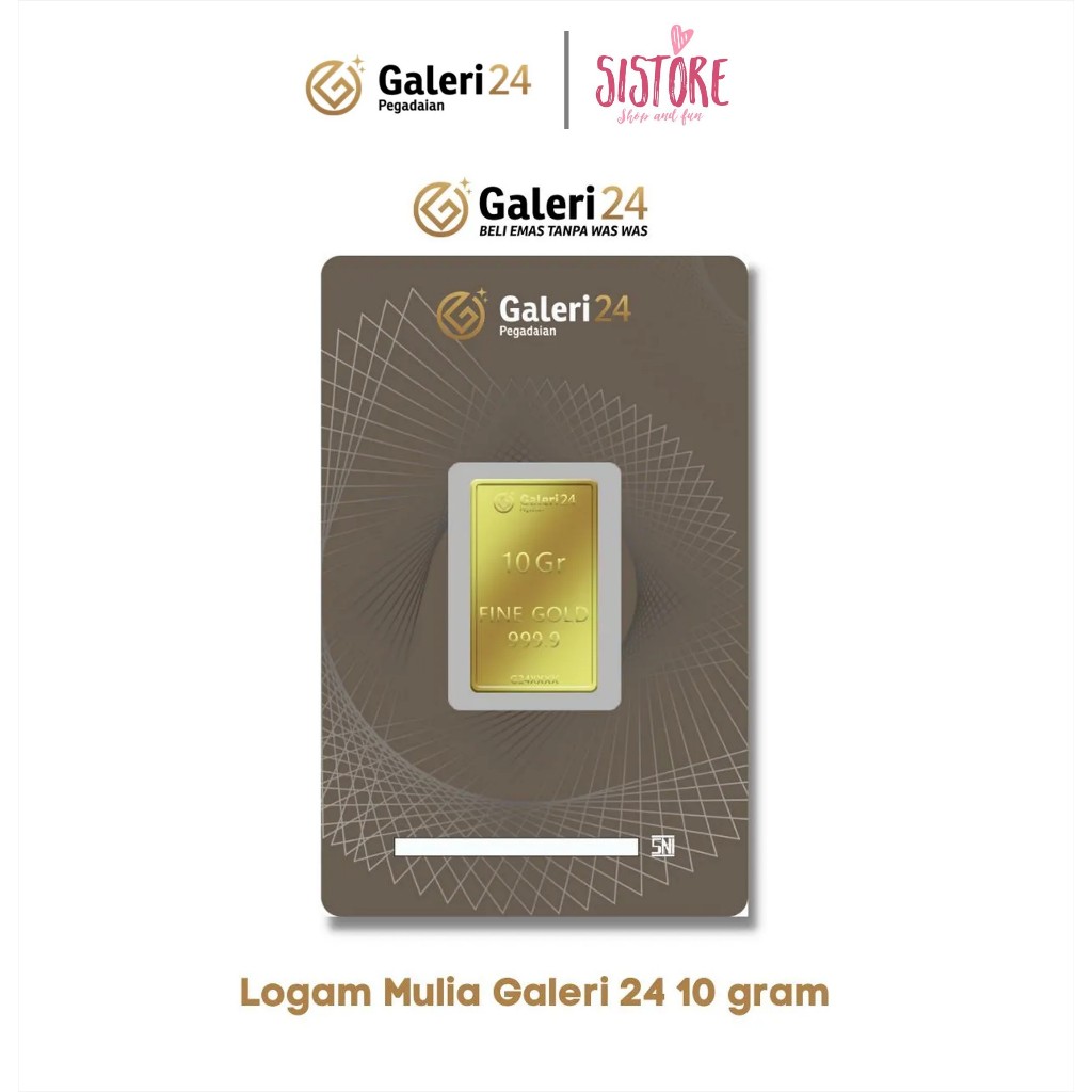 [100% ORI] BIG SALE GALERI 24 Emas Fine Gold 10gr
