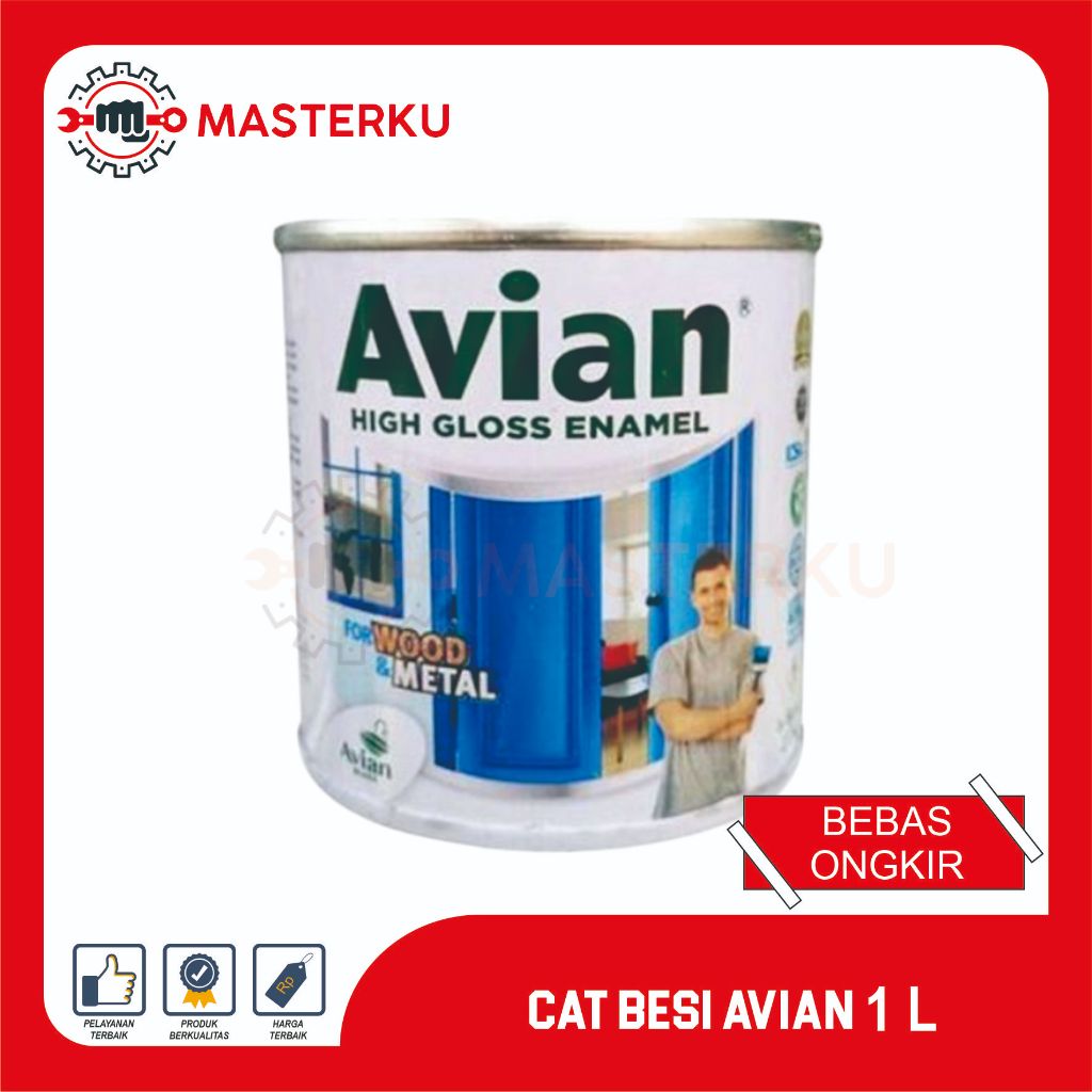 Cat Tembok Avian 1 Liter / Cat Avian 1L / Cat Tembok Avian 1 Liter Original