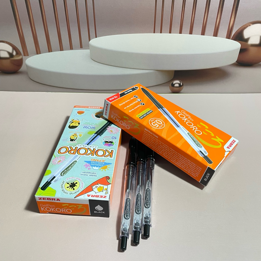 BOLPOIN ZEBRA KOKORO (PEN ZEBRA KOKORO) PULPEN KOKORO