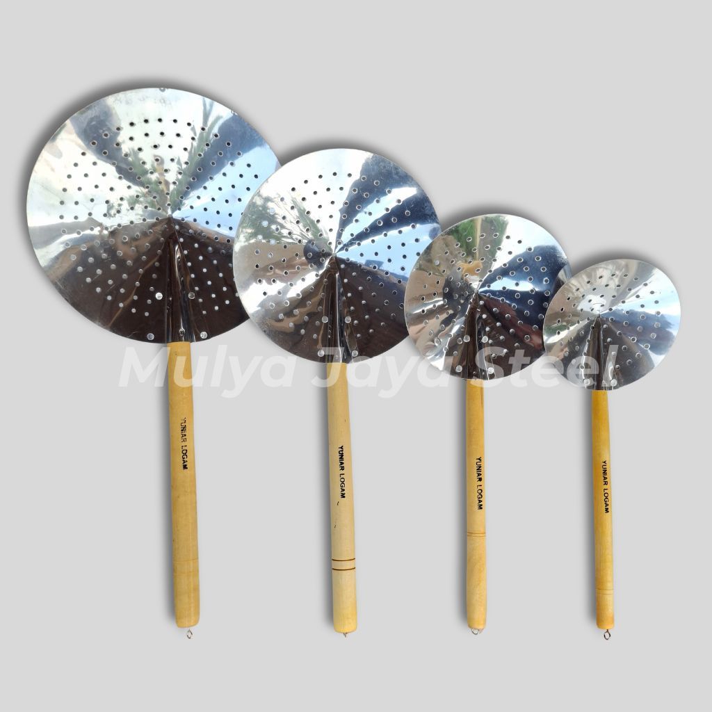 SEROK STAINLESS MURAH/ PENIRIS GORENGAN MURAH /SEROK KECIL/SEROK SEDANG/SEROK BESAR/SEROK JUMBO