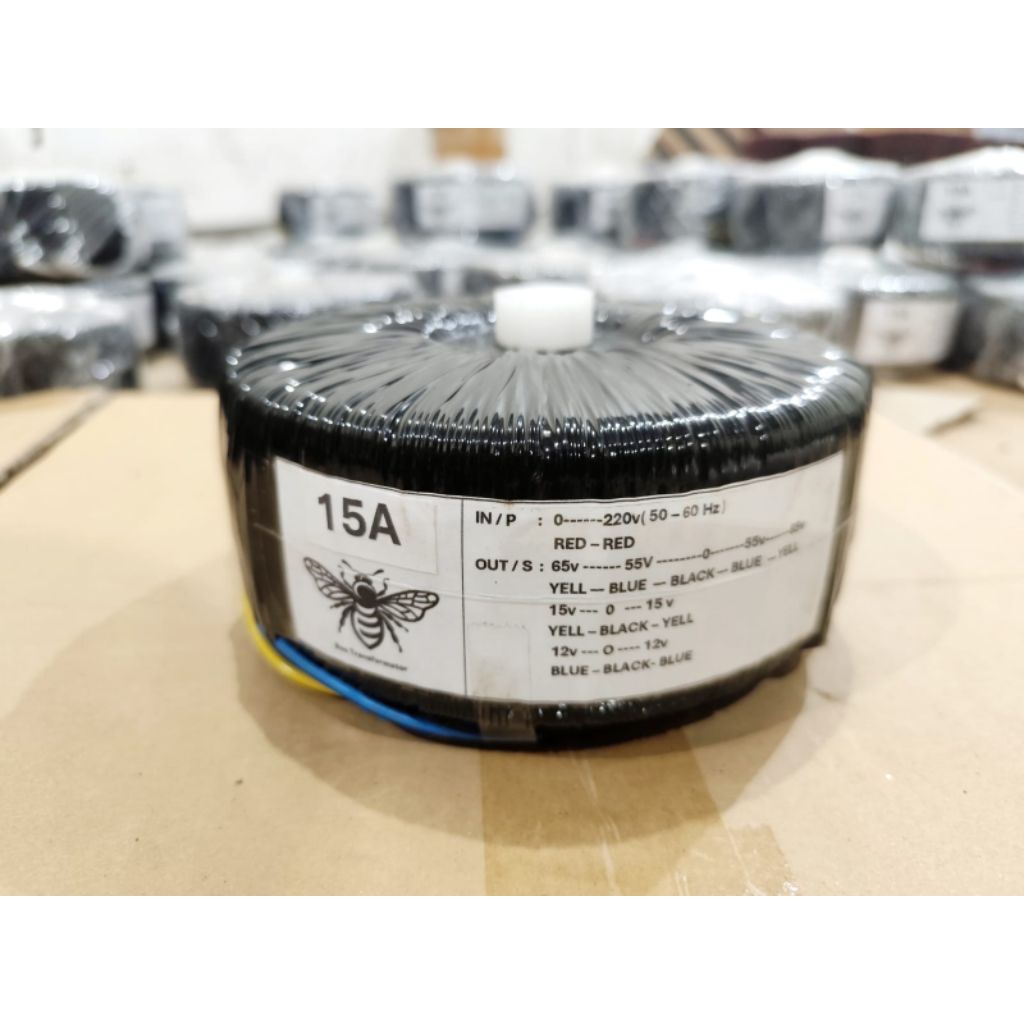Trafo Donat Toroid 15A CT 32..45 extra CT 12 + CT 15