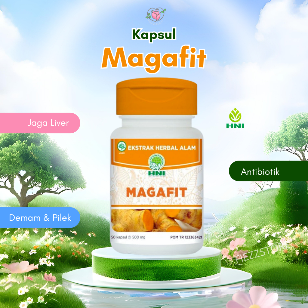 Magafit 100% Obat Lambung, Asam Lambung, Mual, Gerd HNI HPAI