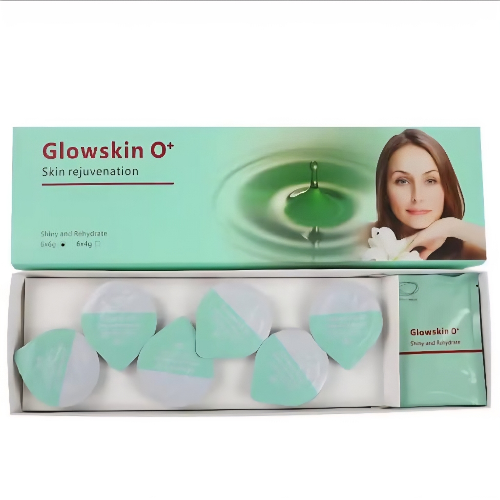 Glow Skin Capsugeen  Buble 2 in 1 Skin Rejuvenation Skin Brigthening Capsugen Korea Untuk Mesin Oxyg