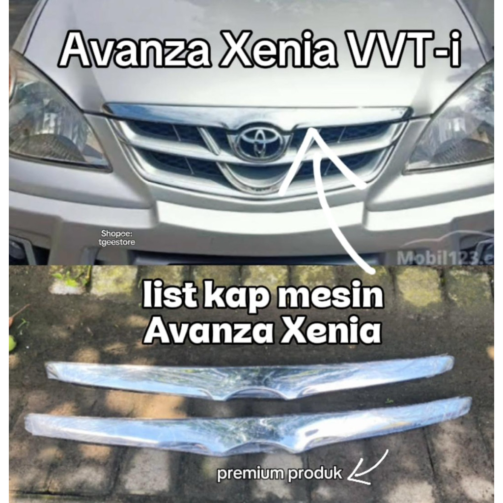 list kap mesin avanza/xenia vvti 2004-2010