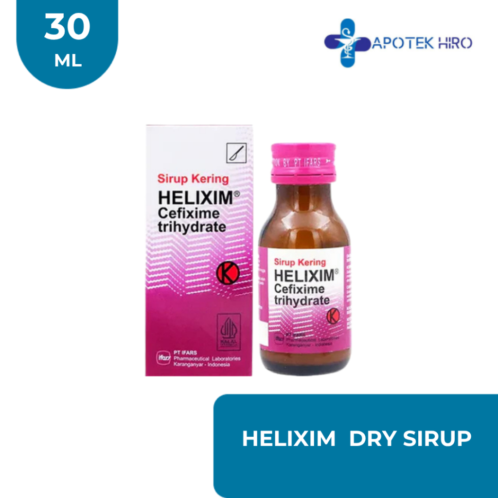 HELIXIM DRY SIRUP 1 BOTOL @ 30 ML
