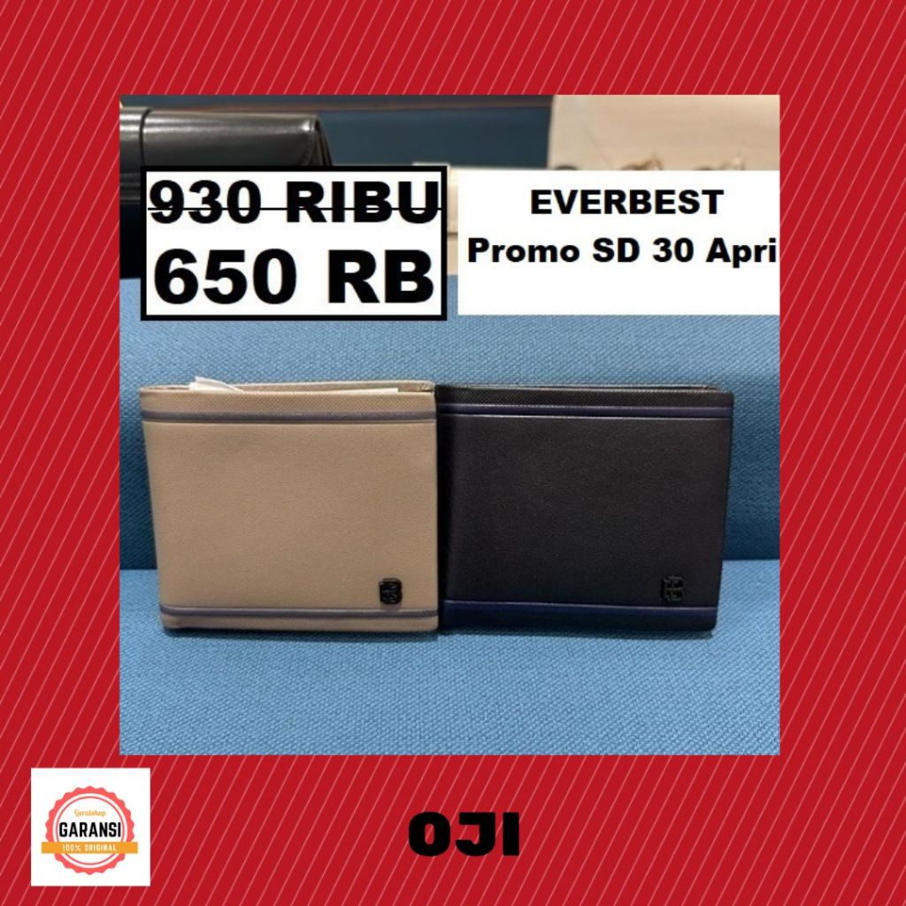 Dompet Everbest pria sale OJI original 100%