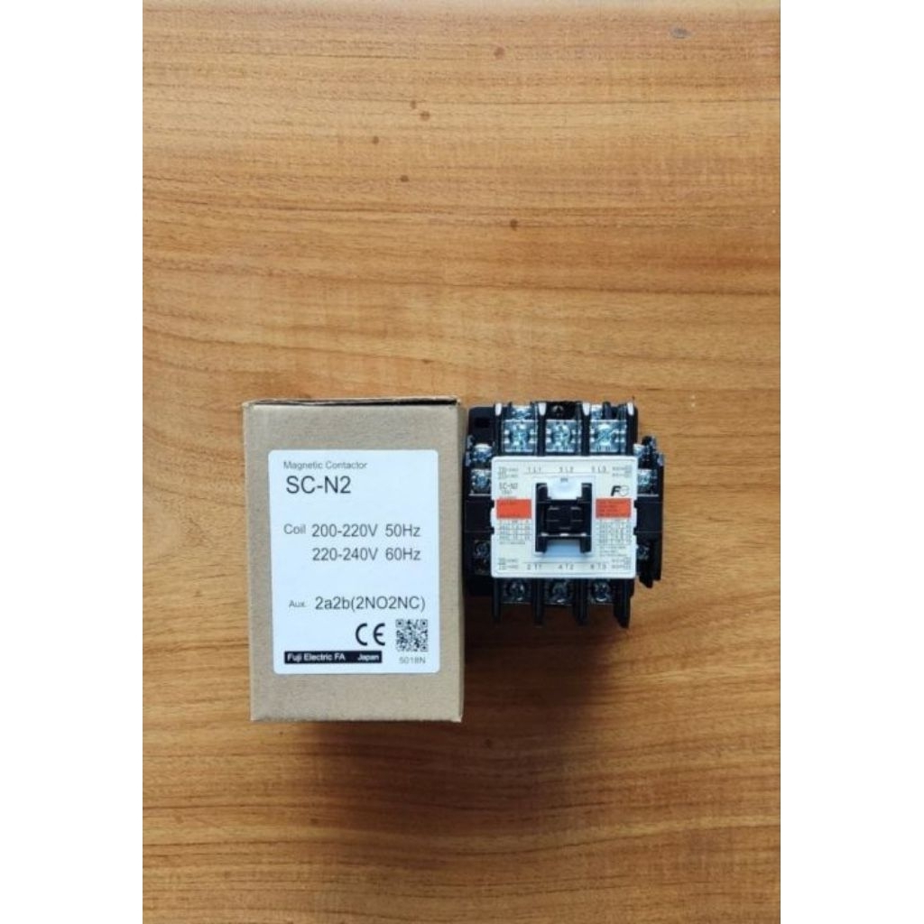 MAGNETIC CONTACTOR SC-N2 2NO 2NC FUJI ELECTRIC