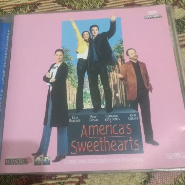 VCD Original AMERICAN'S SWEETHEARTS Feat JULIIA ROBERTS Teks Indonesia