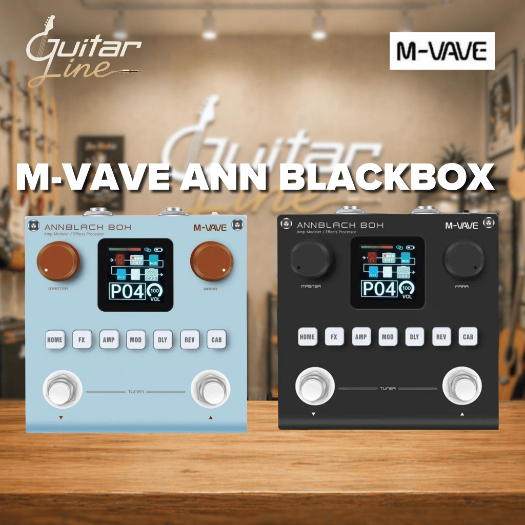 M-VAVE ANNBLACKBOX ANN-BLACKBOX Multi-Effect & Amp Modeler
