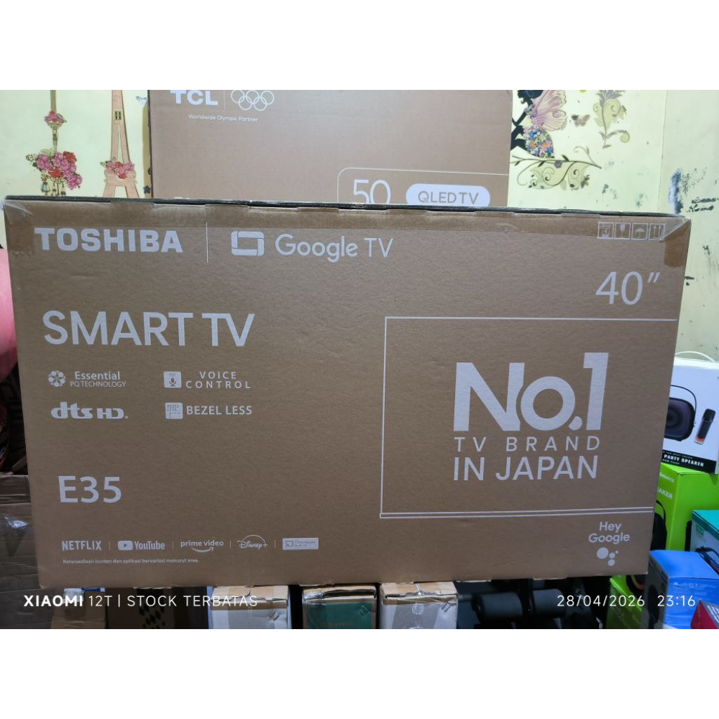 Toshiba Smart TV Android 40 Inch FHD – 40E35NP