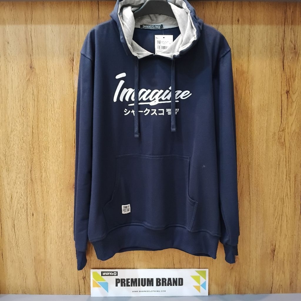 sweater/Hoodie Outer wear pria/wanita (unisex) Sharks.co brand original