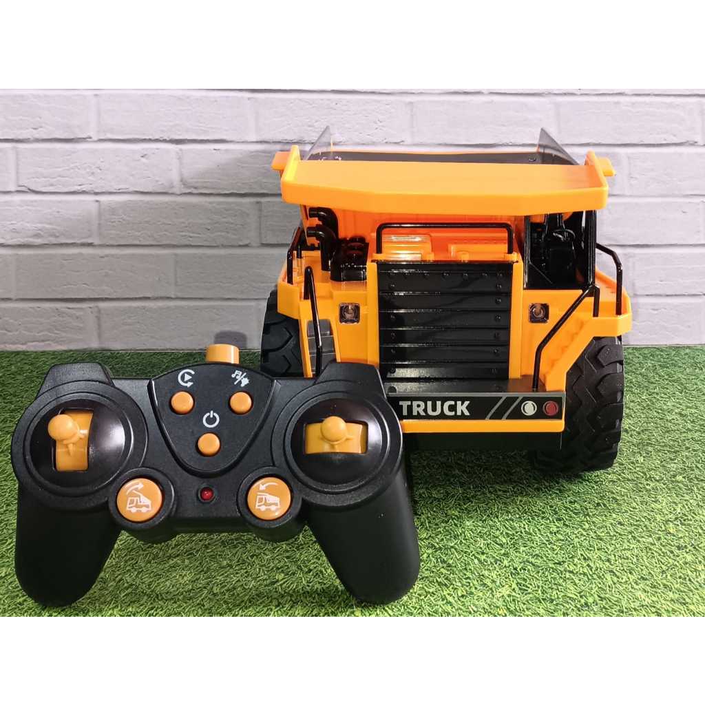 Mainan Truck Remot Control 2.4GHZ RC Konstruksi - Mainan Anak Truk Tambang Remote Control Besar High