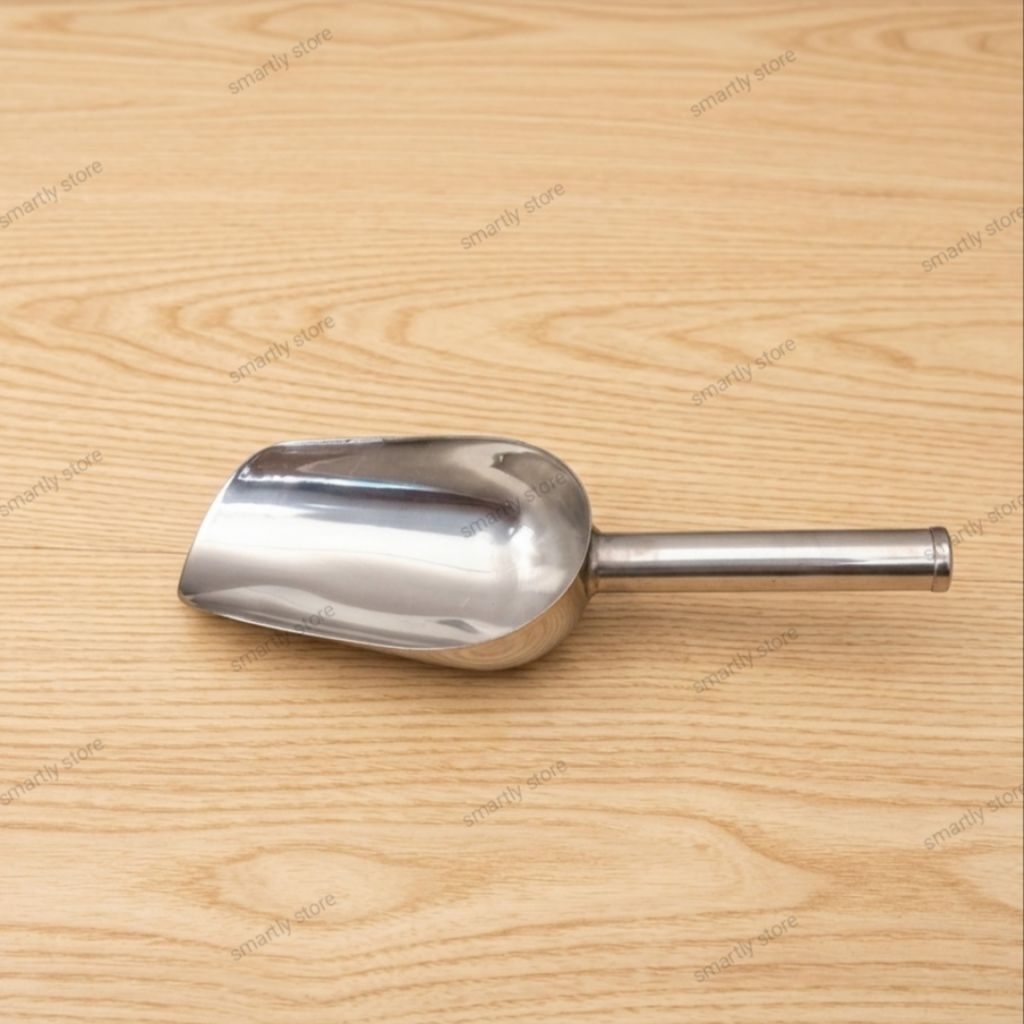 Skop es batu stainless / scoop es batu / skop gula stainless