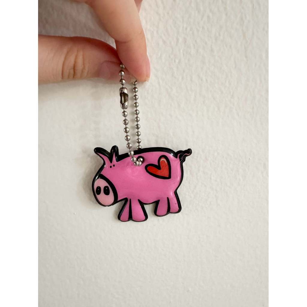 Happy house gantungan kunci gantungan tas keychain
