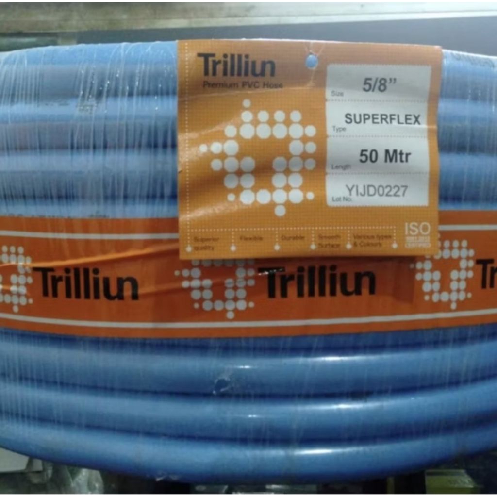 Selang Air Trilliun SUPERFLEX PVC Fleksibel 5/8 Inch