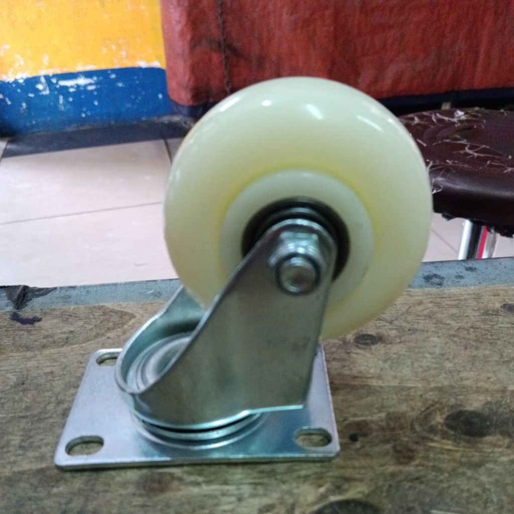 Roda nylon medium 3inch hidup MURAHHH roda troli 3"