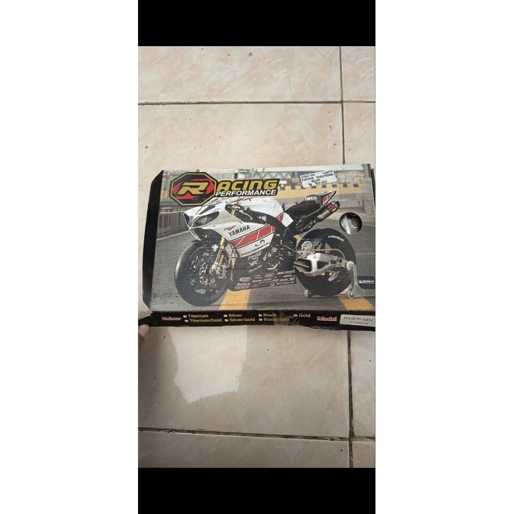Footstep underbone RD racing byson double disc