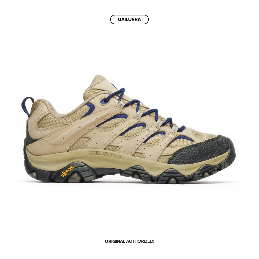 Merrell x Khaki MOAB 3 Marine Blue Laces Khaki Original
