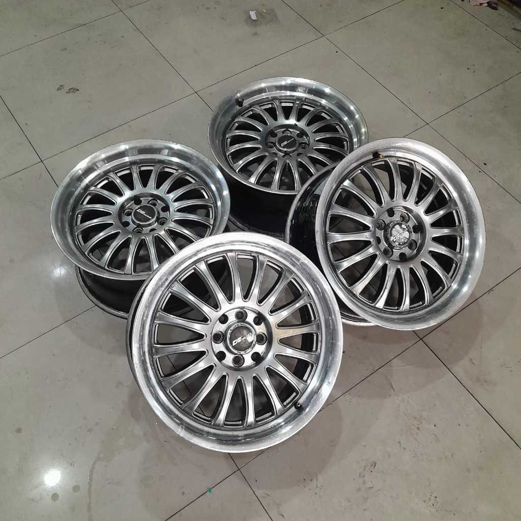 Velg Mobil Bekas Murah Racing Celong Ring 17 Lebar 7,5/8,5 Et 40/45 Pcd 8x100/114,3