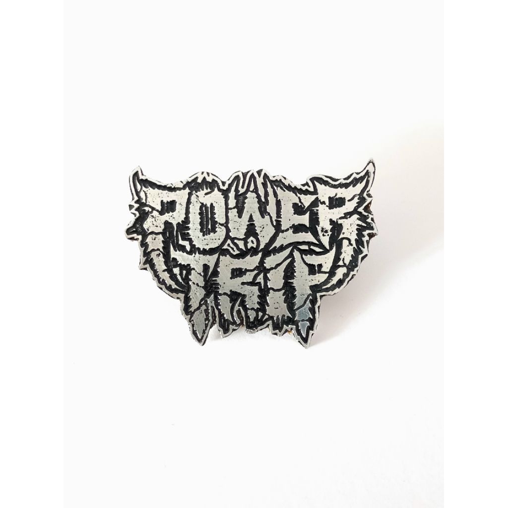 Enamel pin band POWER TRIP