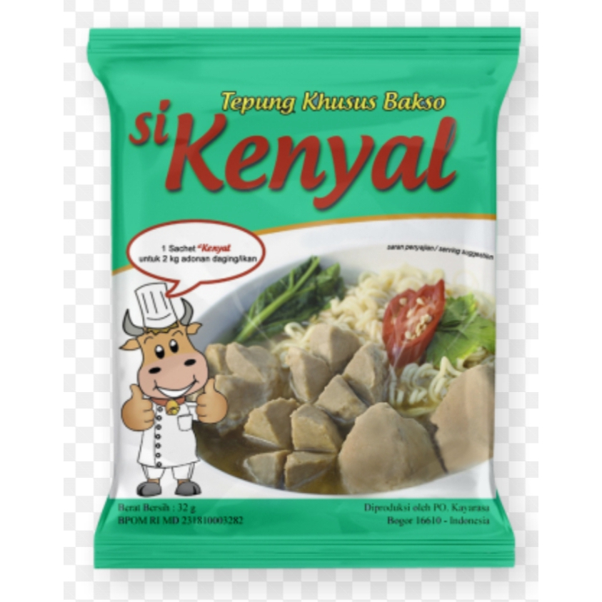 Tepung Pengenyal Bakso SI KENYAL  32 Gram, Kenyal, enak