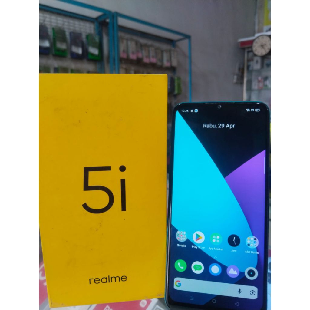 HP SECOND MURAH BERGARANSI REALME 5I RAM 4/64 LCD ORIGINAL KOTAK