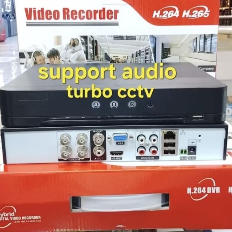 DVR 4 CHANNEL 5MP 2560P XMEYE
