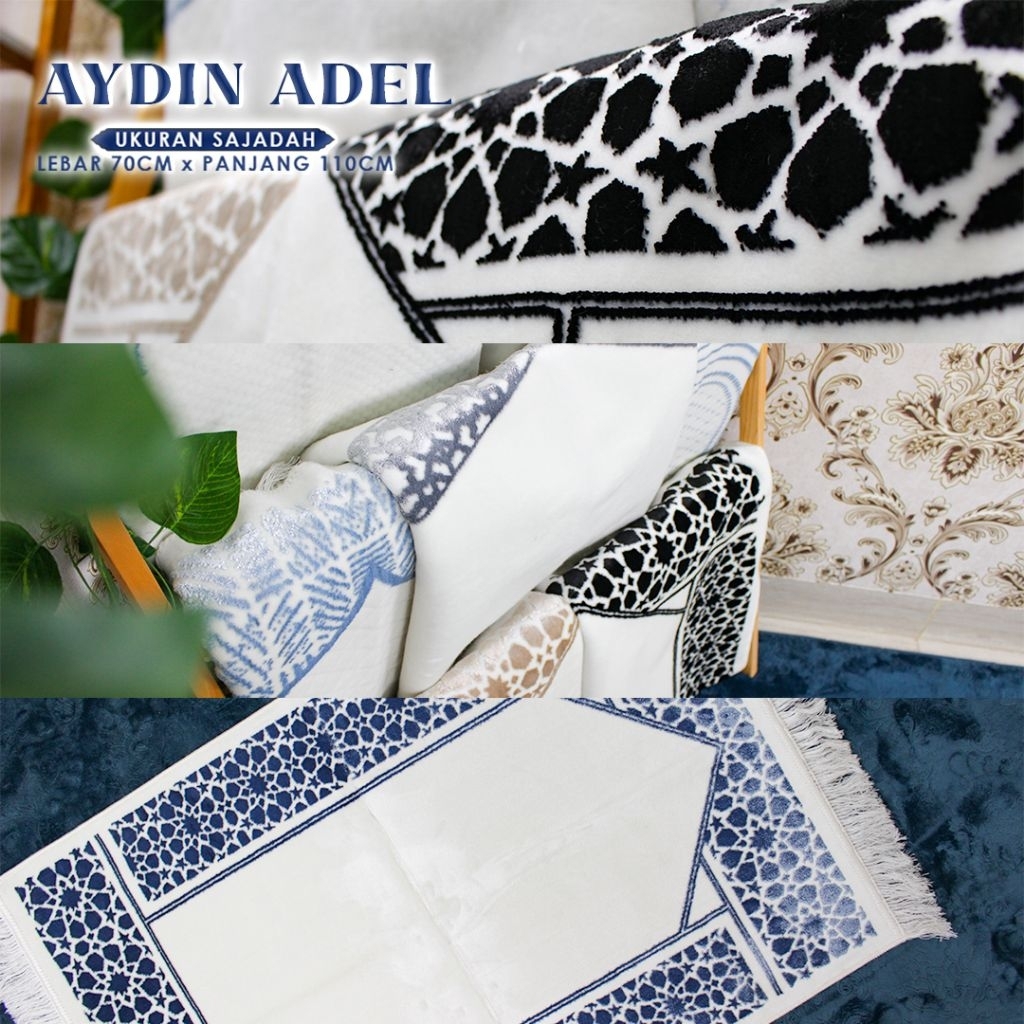 Sajadah Aydin Adel Turkey Ukuran Besar / Sajadah Aydin Adel