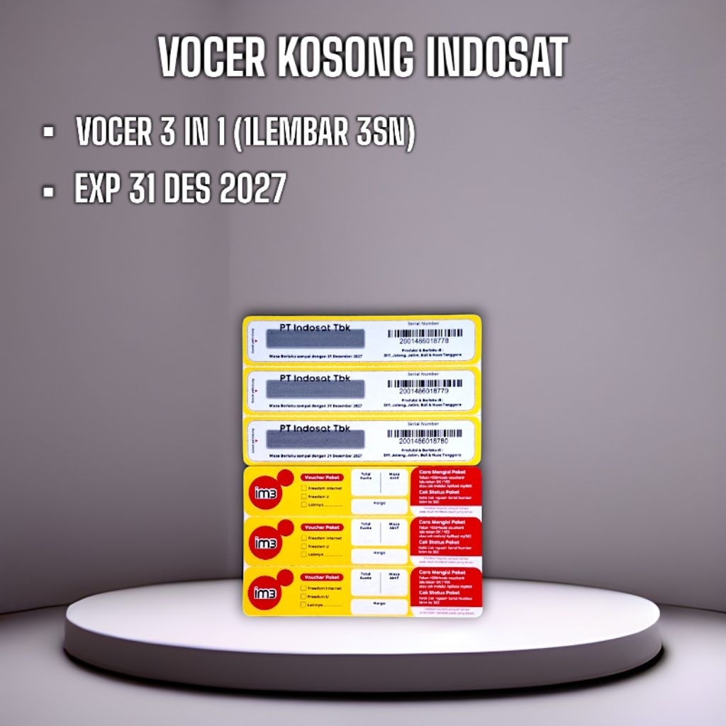 Vocer Indosat Kosongan